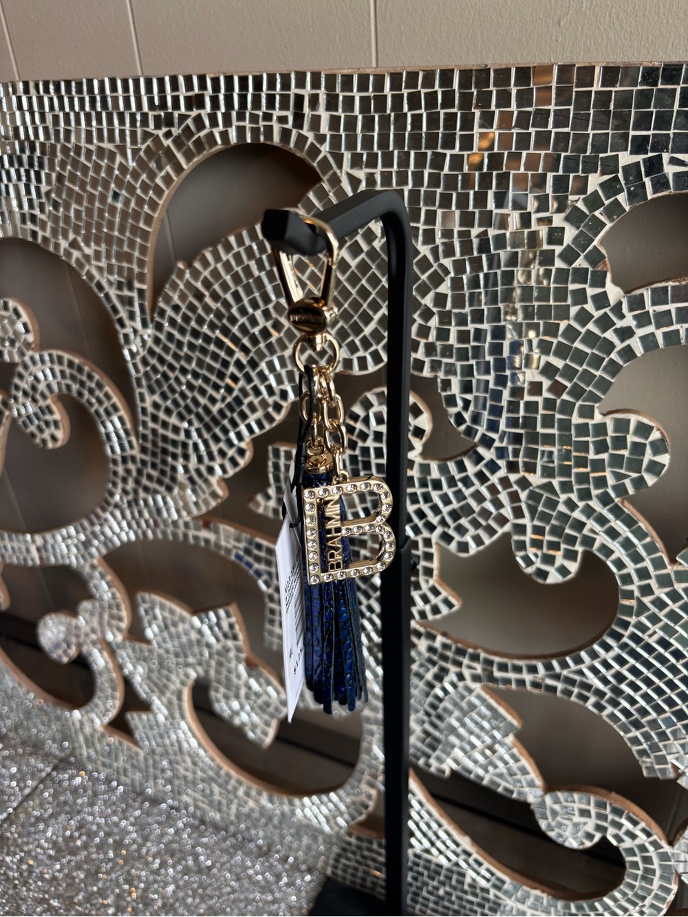 🌟Brahmin B Charm Tassel‎ Neptune Melbourne Keychain